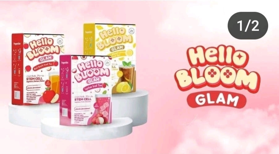 Hello Bloom Glow GRAPEFRUIT JUICE 18g×10's