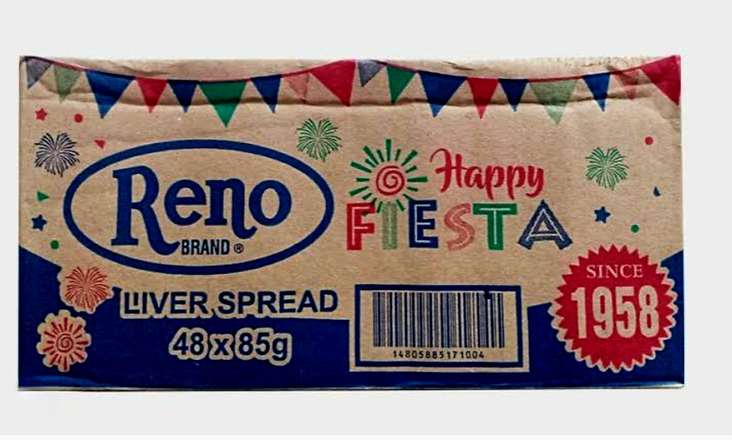 🛒BULK BUY🛒RENO Liver Spread 85g x 48 cans (FULL BOX) (FREE SHIPPING!)