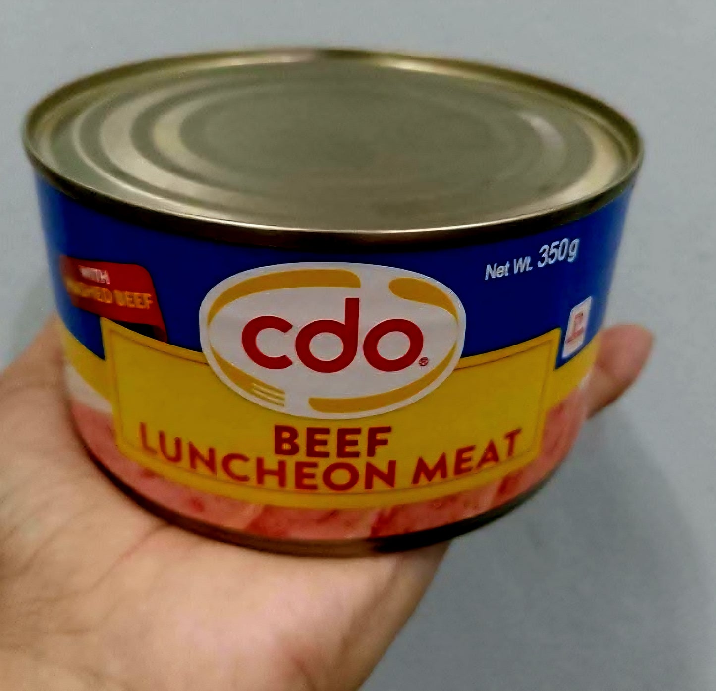 CDO Beef Luncheon Meat 350g FLAT TIN