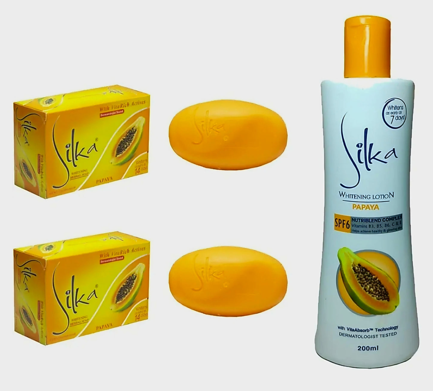 Silka ORANGE PAPAYA Body Lotion 200ml