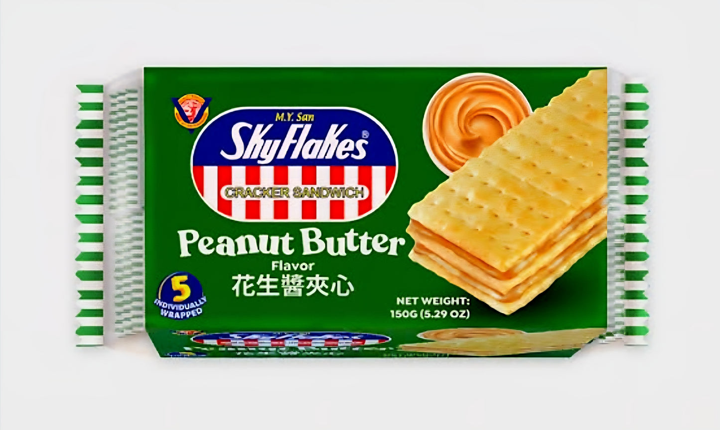 Skyflakes PEANUT BUTTER 150g (5 Individually Wrap)