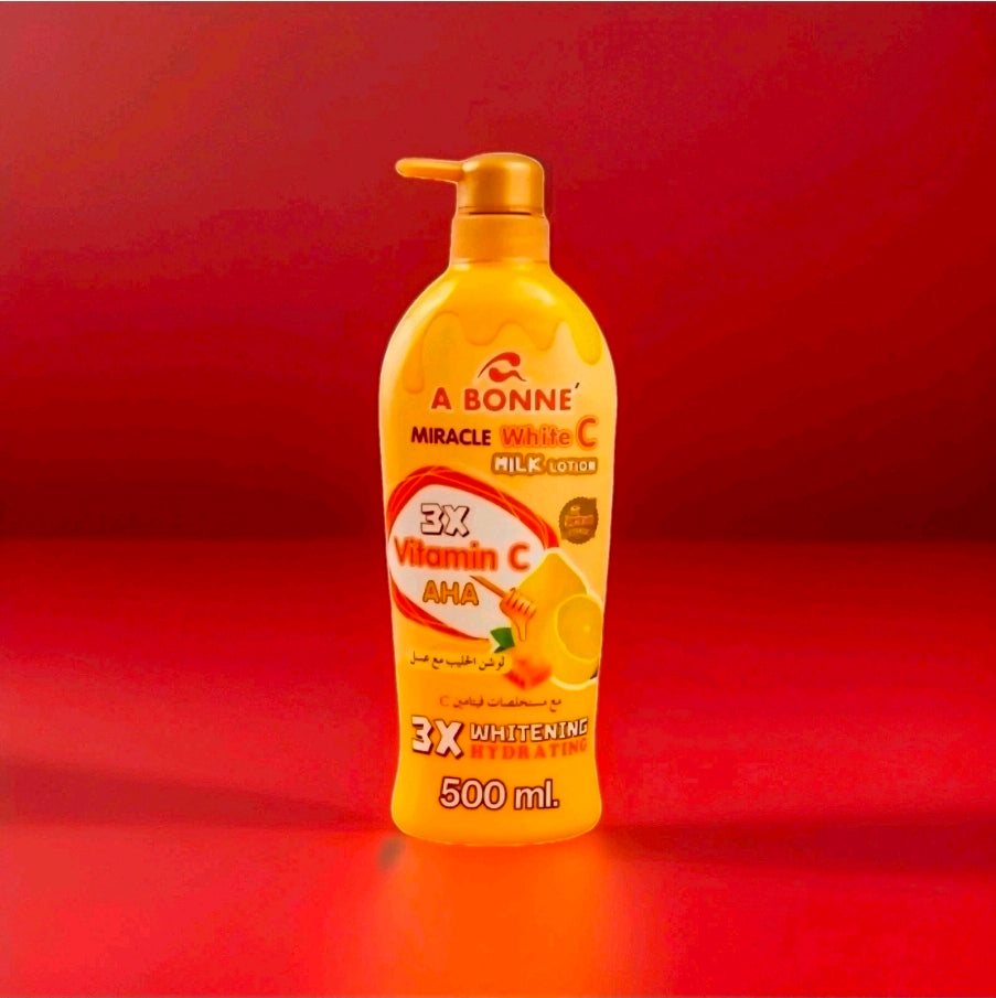 A BONNE' Miracle White C Milk Lotion 3X VITA-C AHA 500ml
