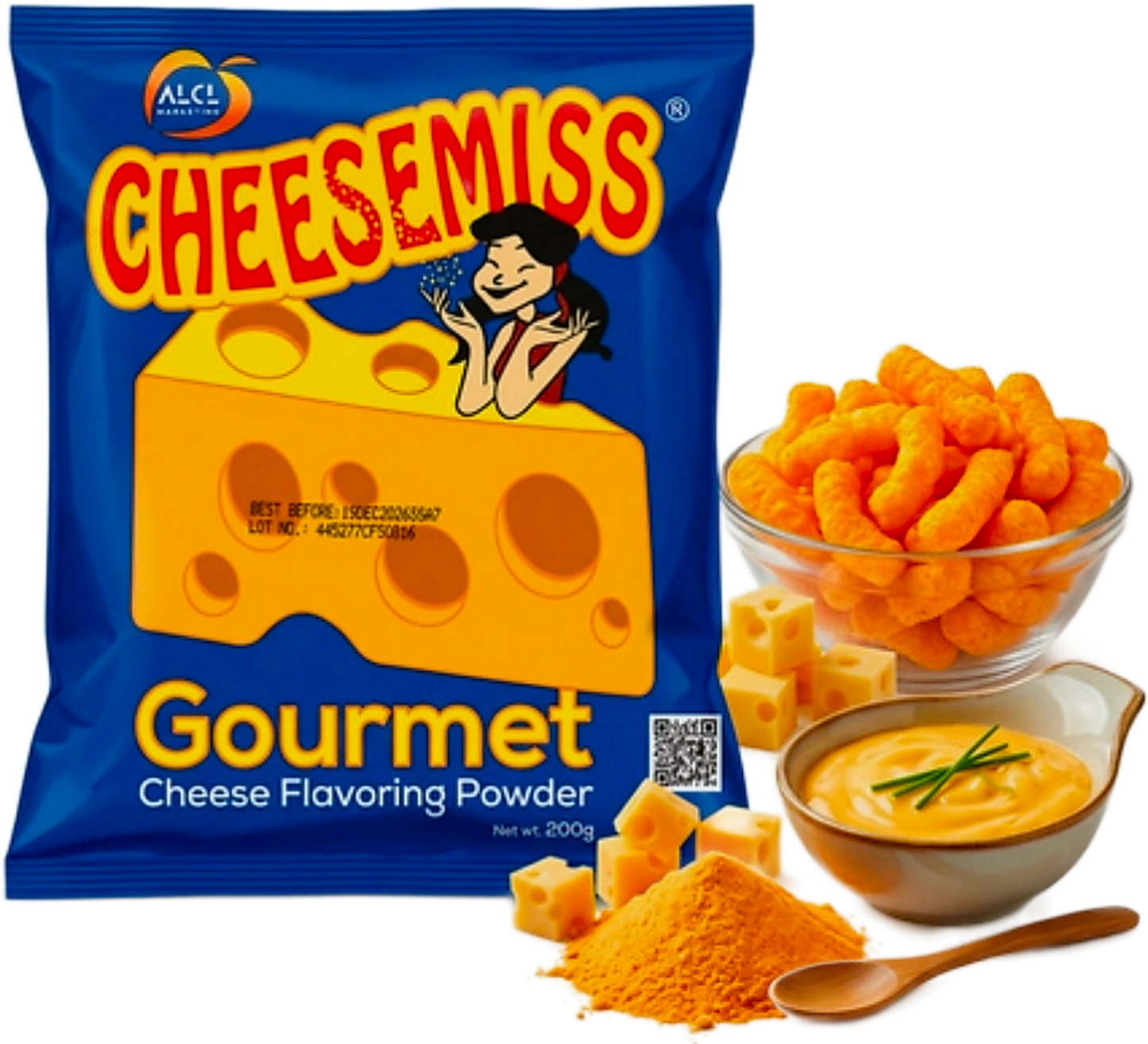 ALCL CHEESEMISS GOURMET CHEESE POWDER 200G
