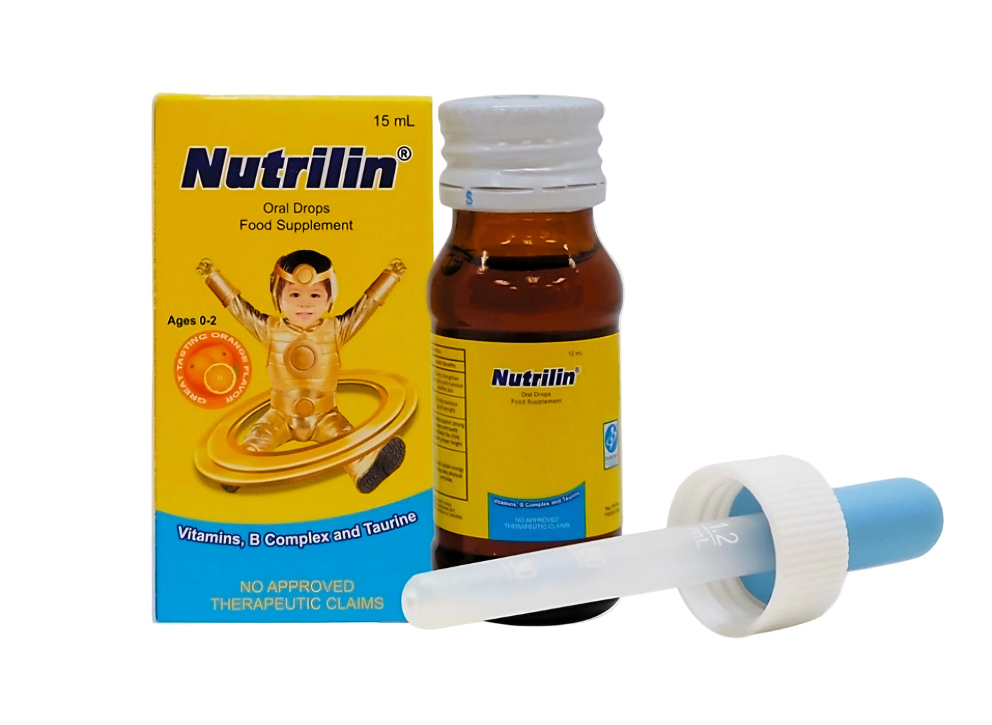 NUTRILIN Oral Drops 15ml (Ages 0-2 Years Old)