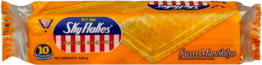 M.Y. SAN SKYFLAKES CRACKERS  MANTIKILYA 30G×10