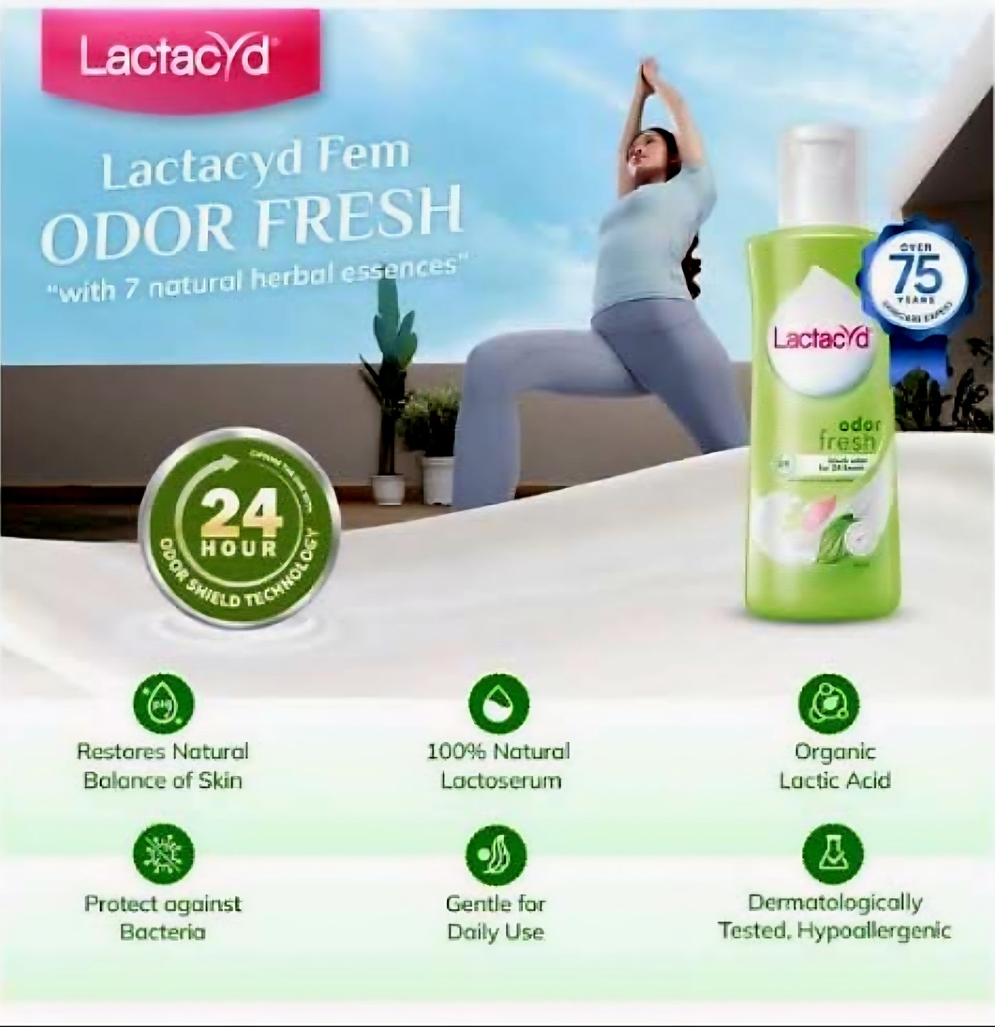 Lactacyd Feminine Wash ODOR FRESH 150ml