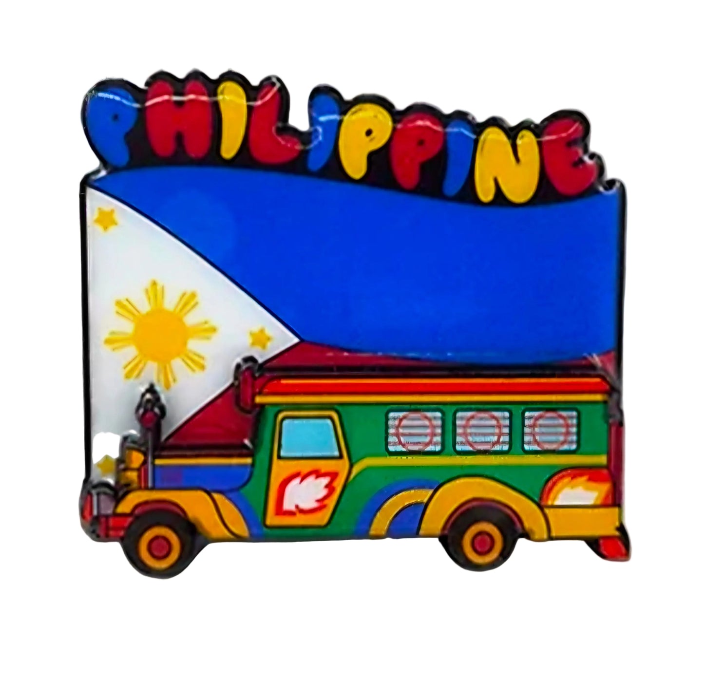 Ceramic Tile PHILIPPINE CULTURE Fridge Magnets (RANDOM DESIGNS)