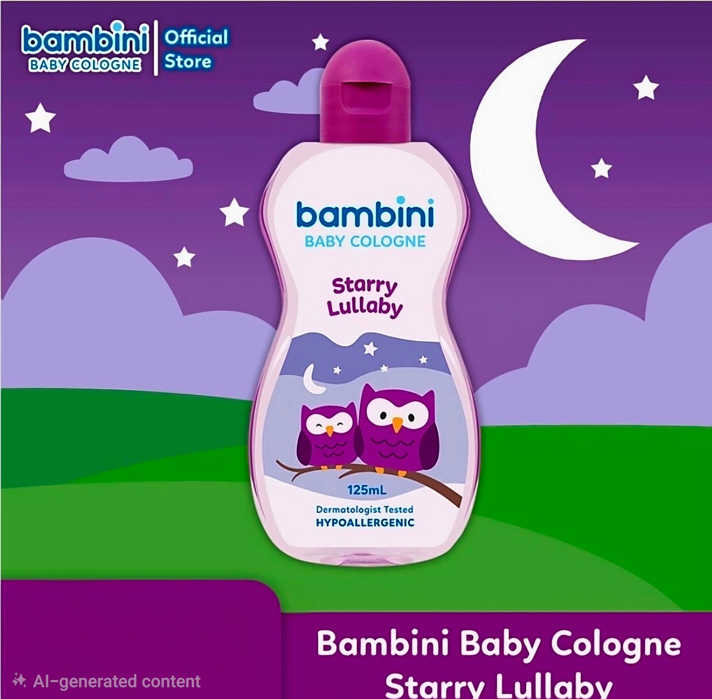 BAMBINI "STARRY LULLABY" BABY COLOGNE 125ML