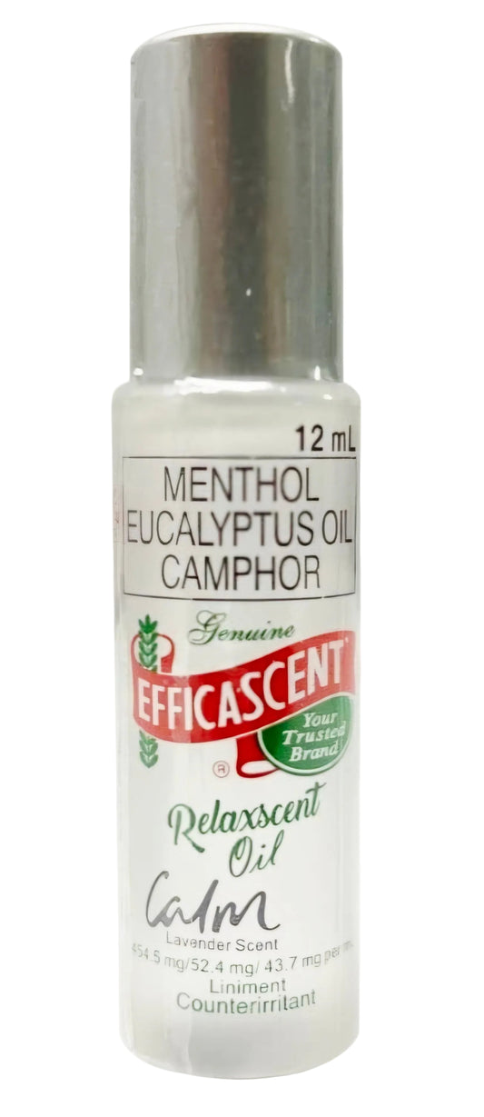 EFFICASCENT CALM LAVENDER RELAXCENT OIL 12ML