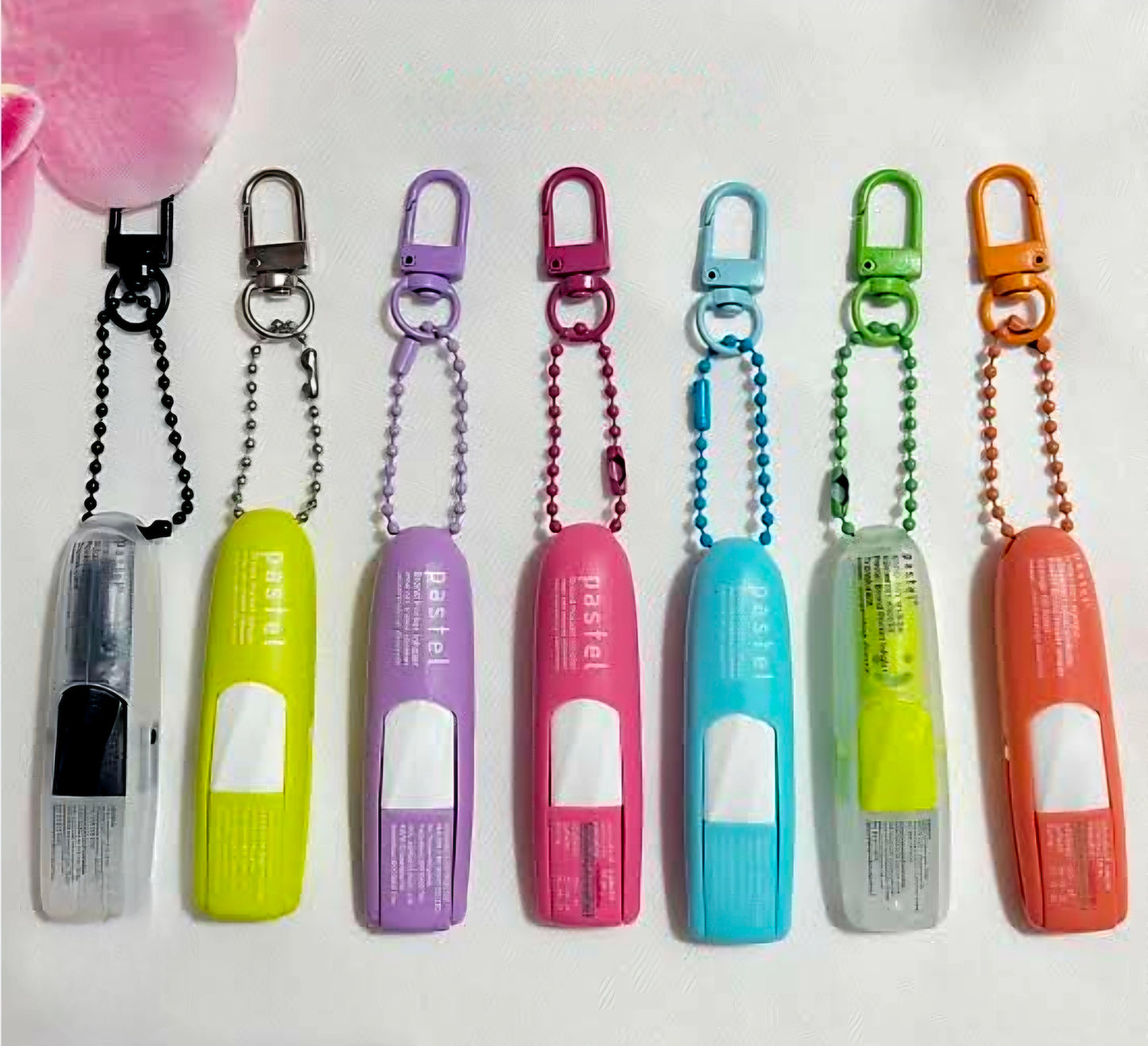 Thailand PASTEL INHALERS Customized Keycharms