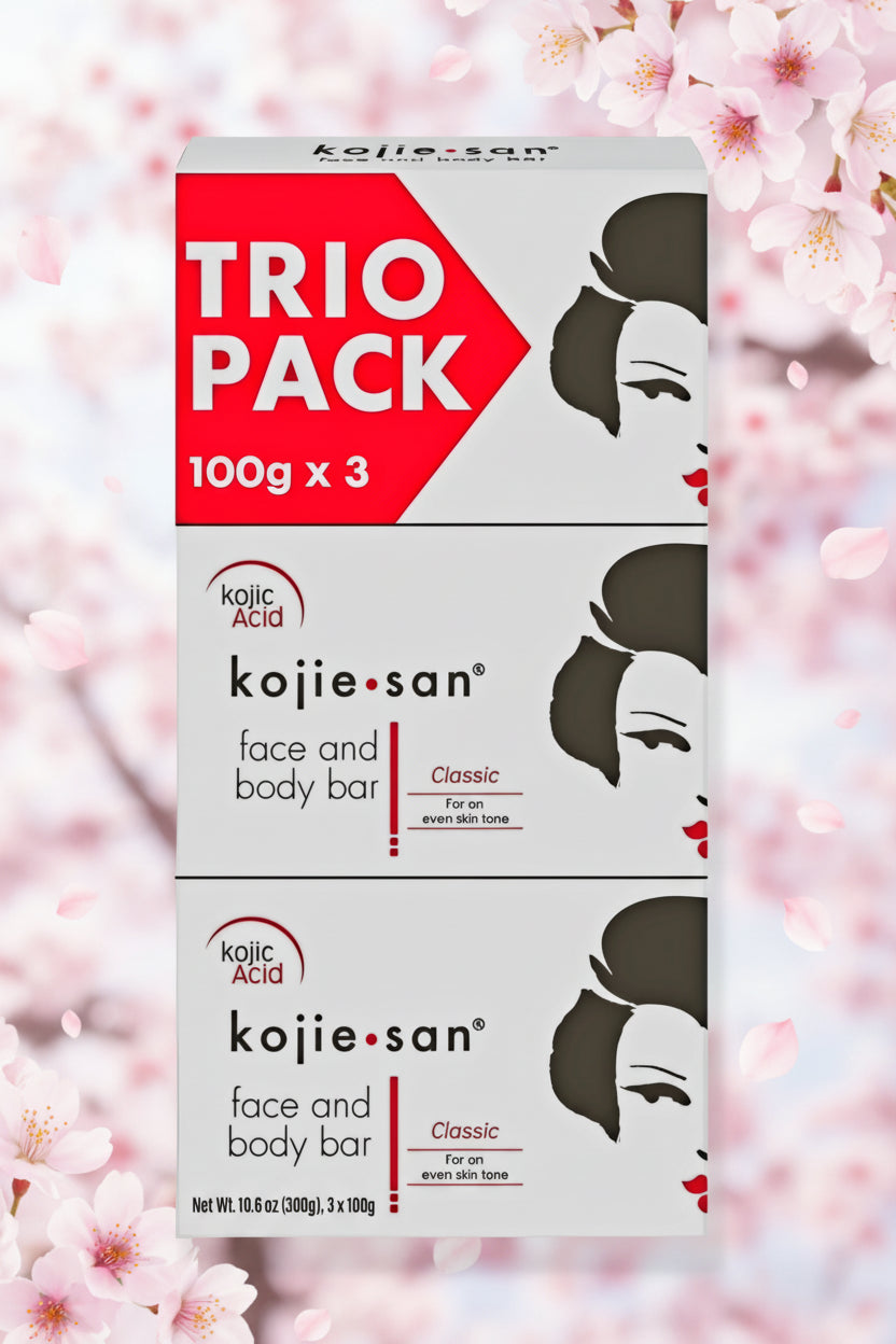 KOJIE SAN LIGHTENING SOAP CLASSIC TRIO-PACK 100G×3