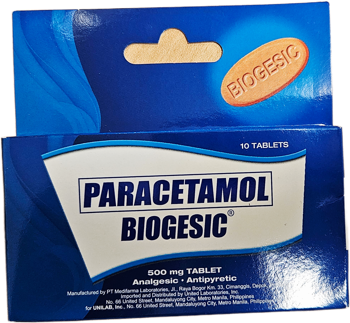BIOGESIC 10 TABLETS TRAVEL PACK