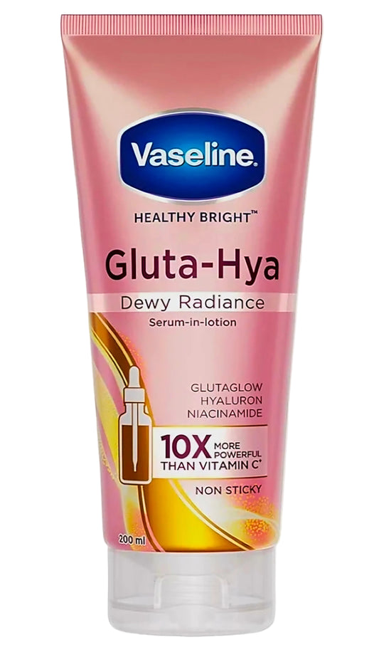 💲‼️EOFY-SALE‼️💲VASELINE GLUTA-HYA DEWY RADIANCE LOTION 200ML