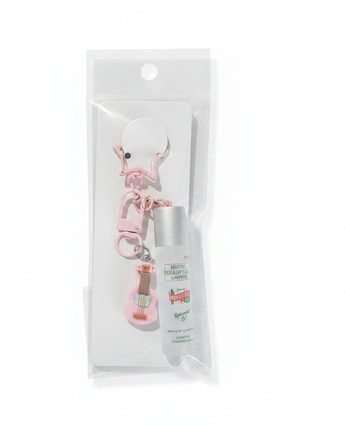 EFFICASCENT RELAXSCENT OIL ROLL-ON MINI 6ML BAG CHARM/KEYCHAIN
