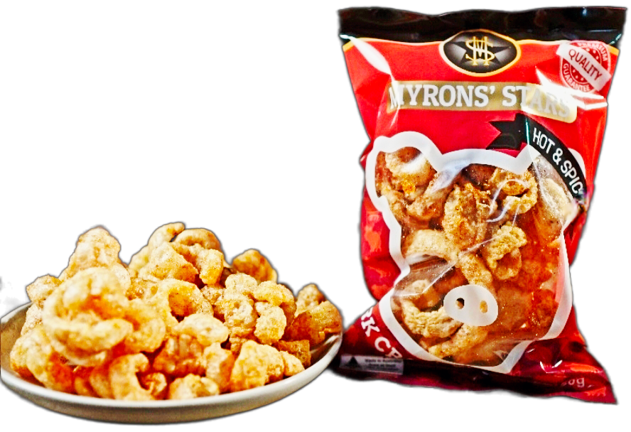 MYRONS' STARS Chicharon HOT & SPICY 160g