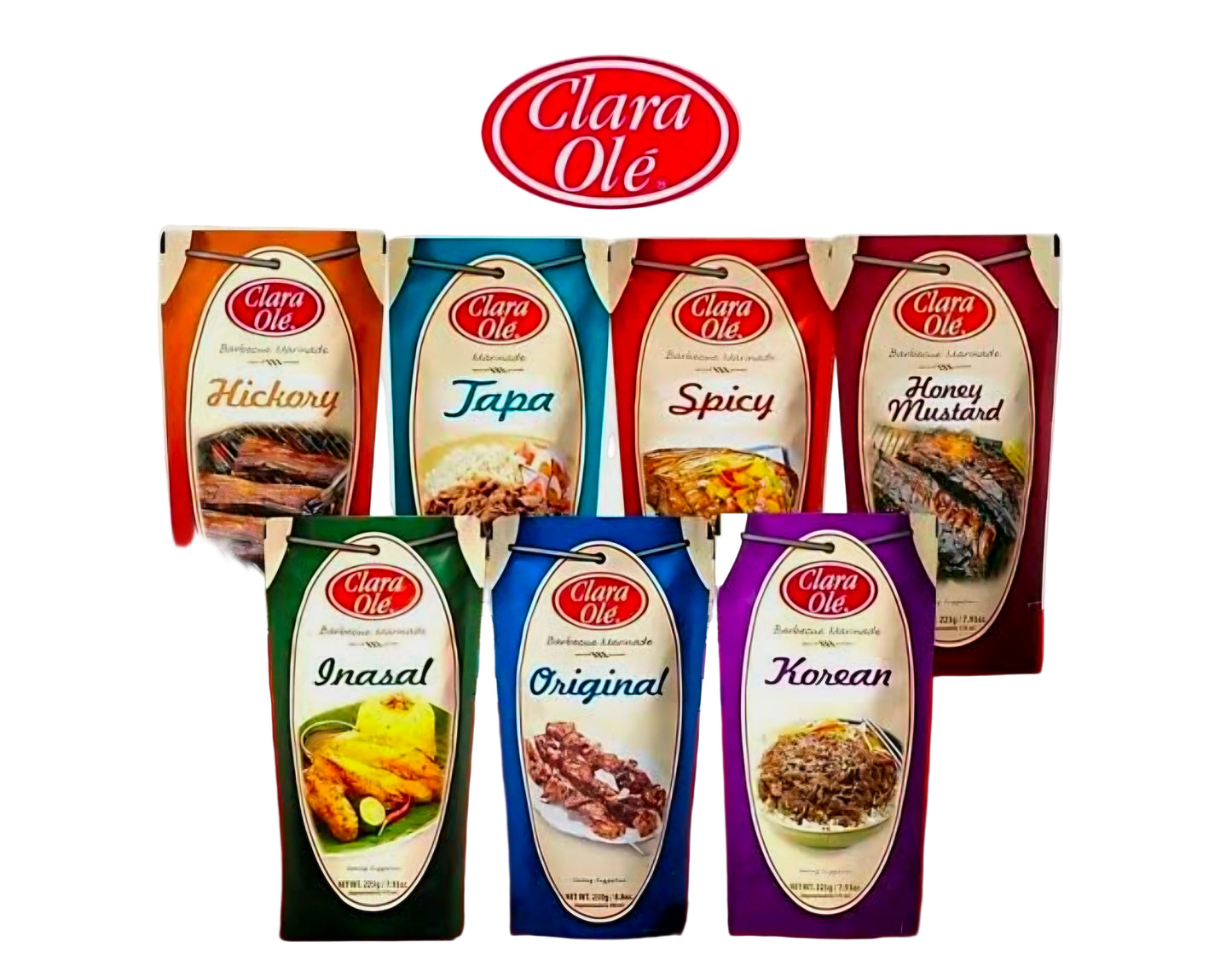 Clara Olè KOREAN BARBEQUE MARINADE 225g Doy Pack