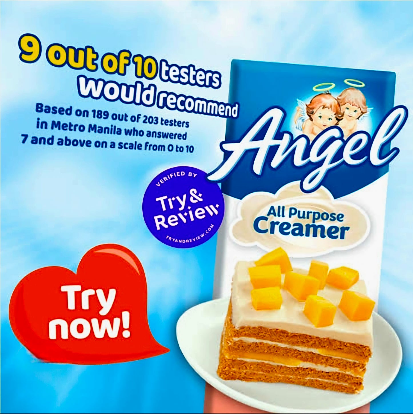 Angel ALL PURPOSE CREAMER 250ml TETRA PACK