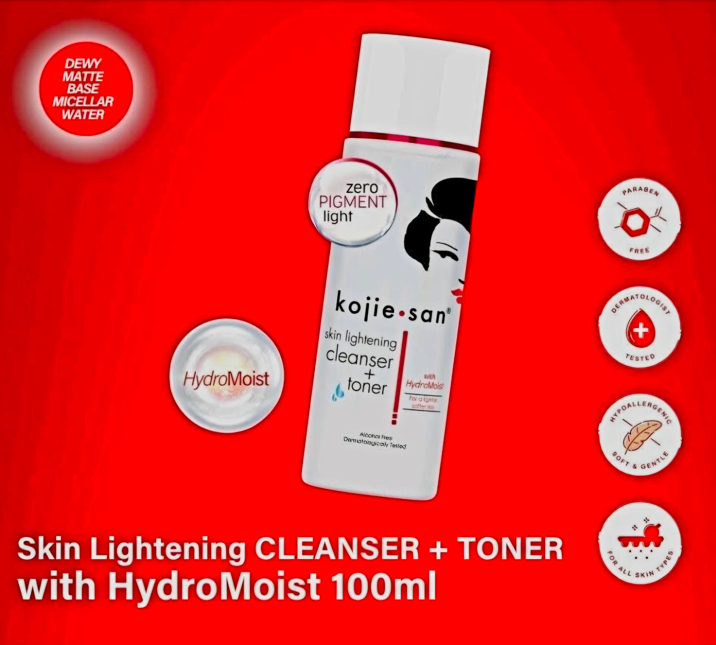 KOJIE SAN SKIN LIGHTENING CLEANSER+TONER 100ML