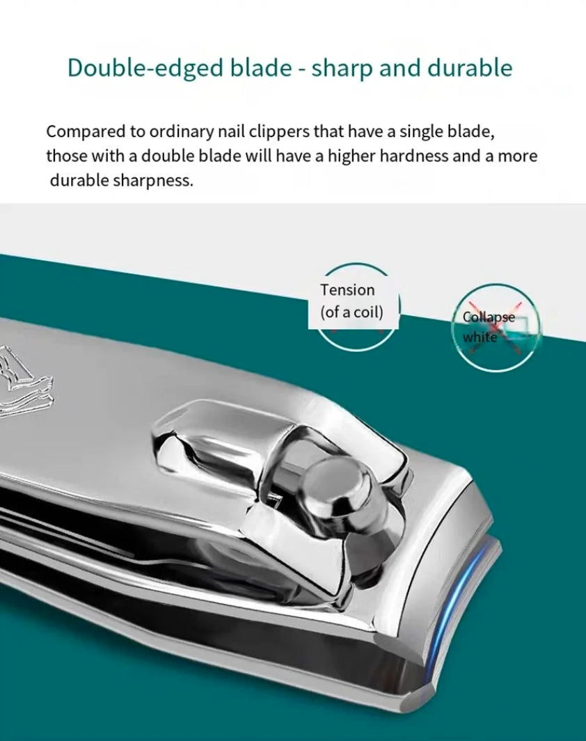 Strong Man Brand STAINLESS NAIL CUTTER with File