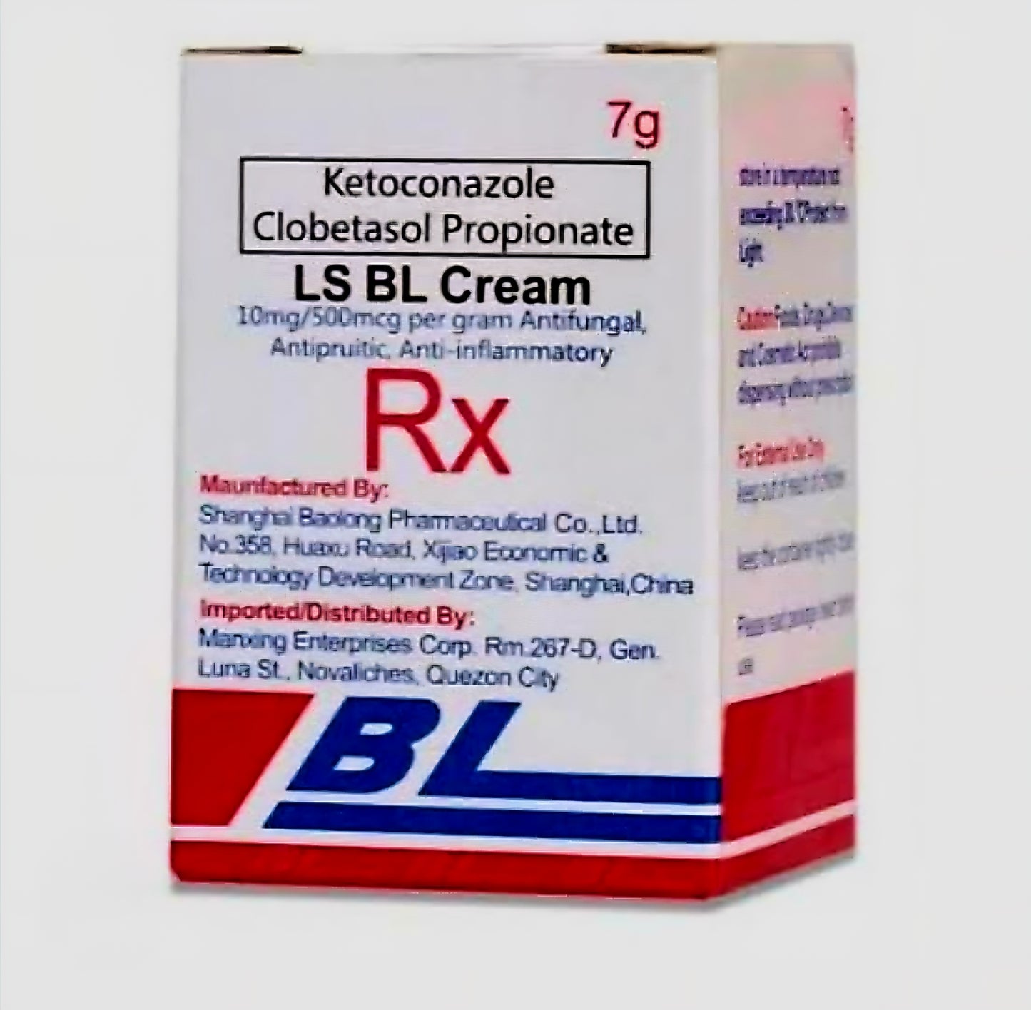 BL CREAM Anti-Bacterial Cream 7g (1-Piece)