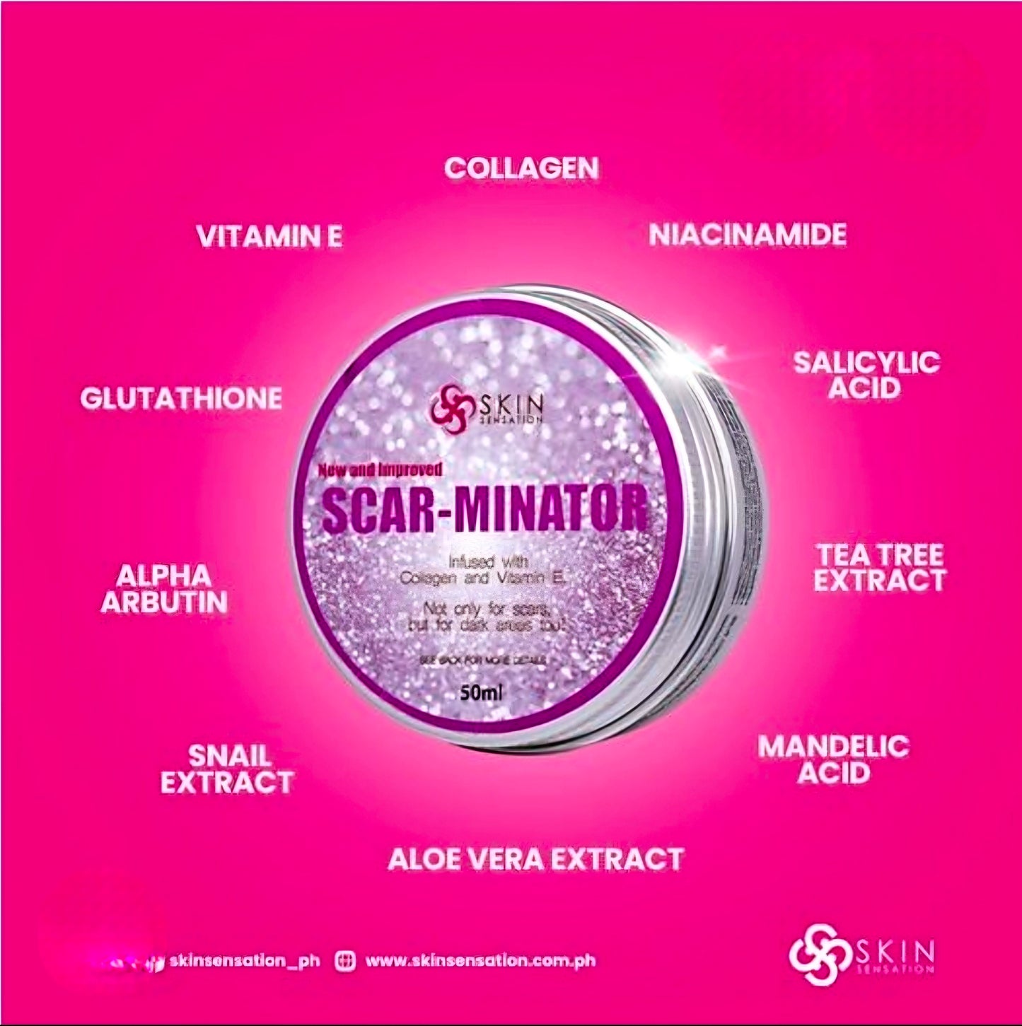 Skin Sensations SCAR-MINATOR Cream 50ml