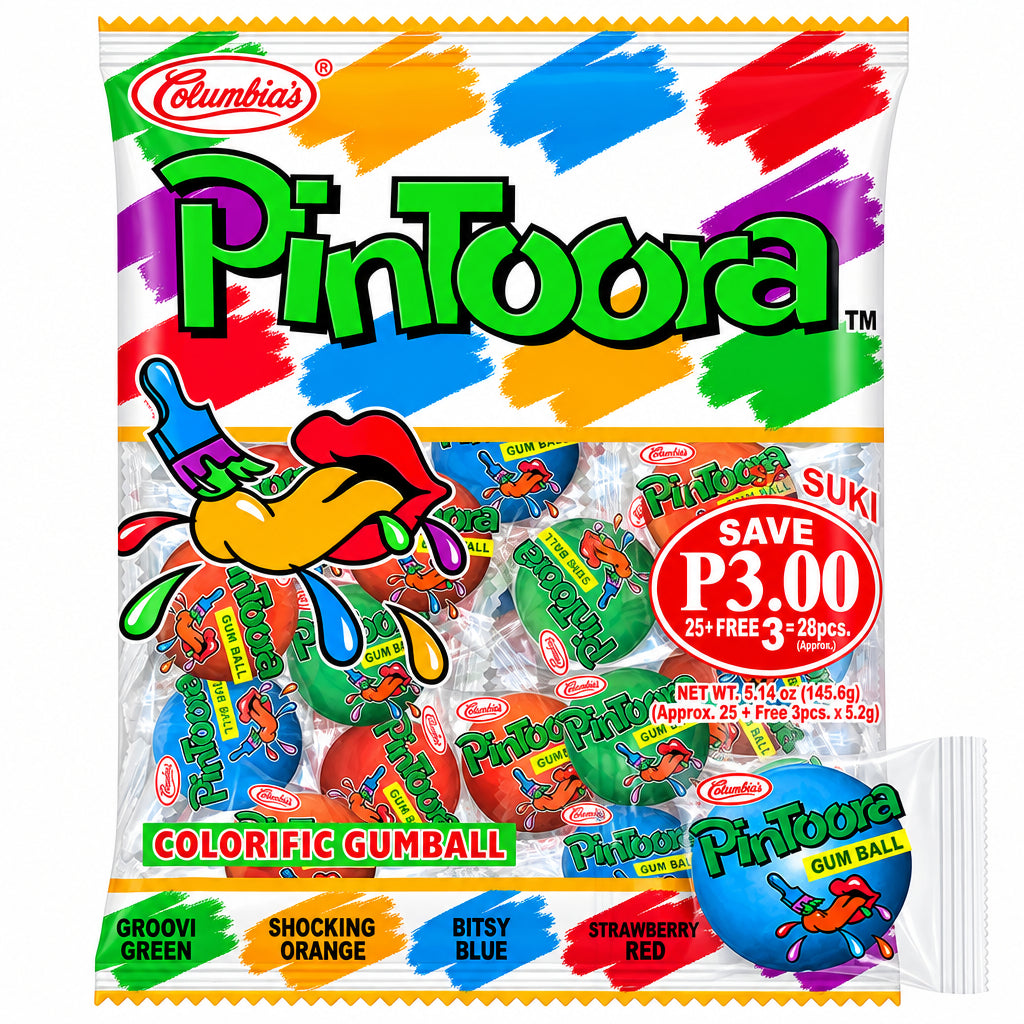 COLUMBIA PINTOORA COLOROFIC GUMBALL 30-PCS (07/01/28)