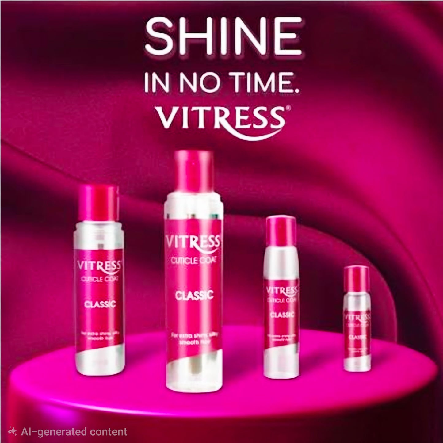 VITRESS Hair Cuticle Coat CLASSIC 100ml (Large)