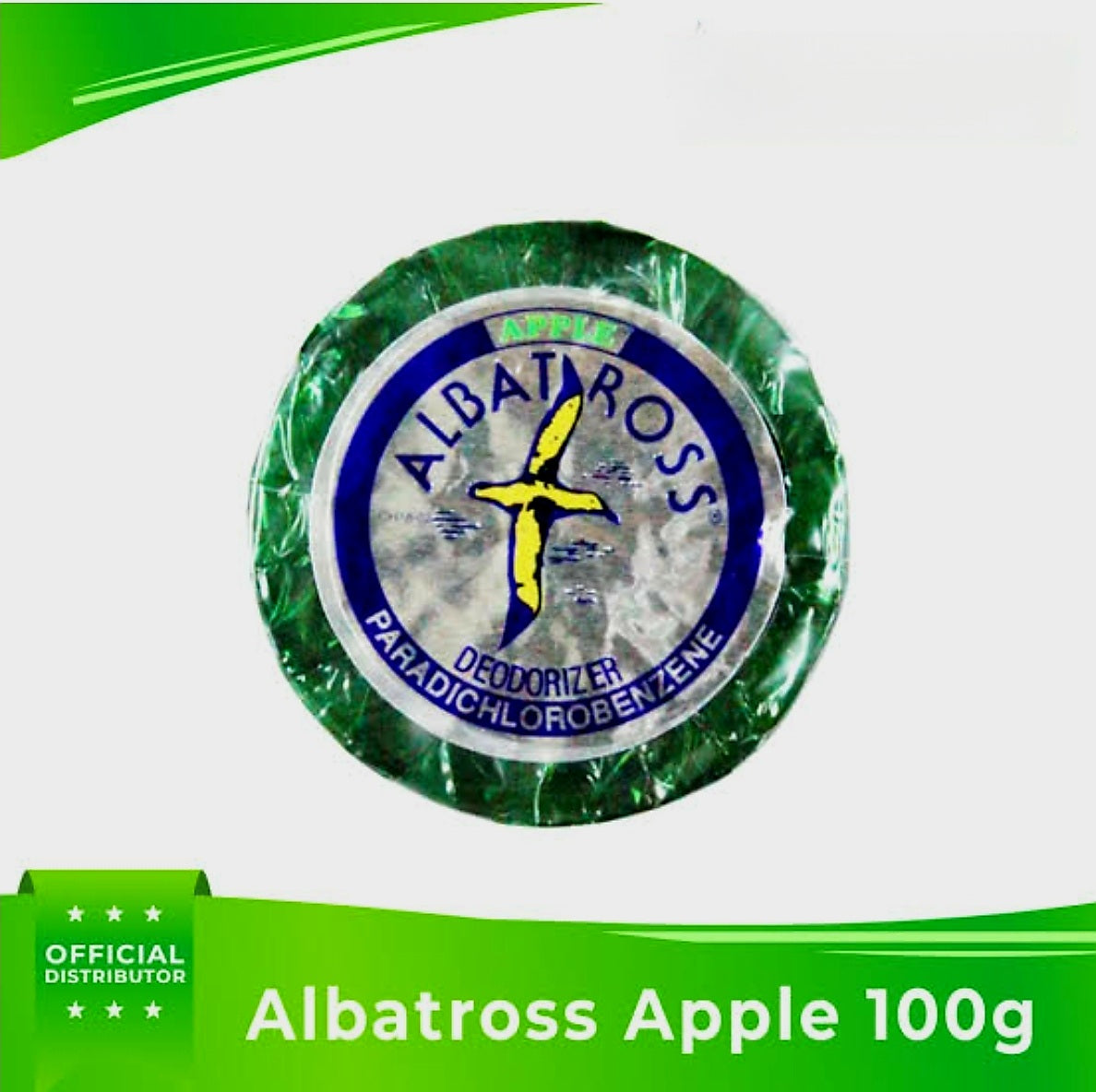 Albatross APPLE Bathroom Deodorizer with HANGER 100g