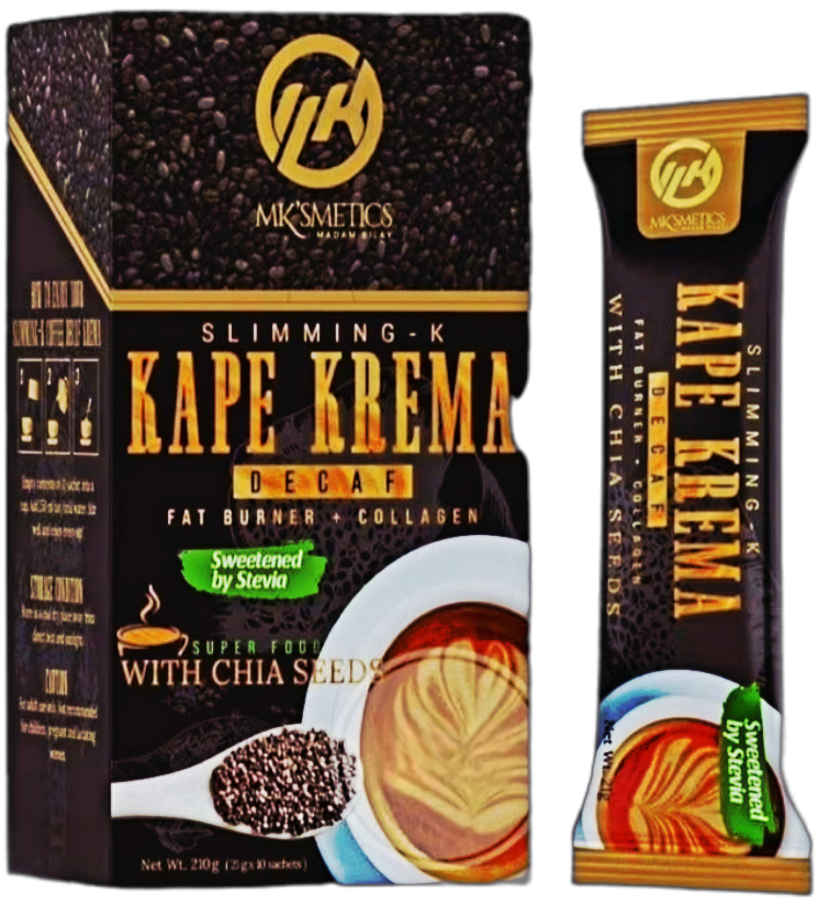 MK'SMETICS MADAM KILAY SLIMMING-K KAPE KREMA DECAF 210G