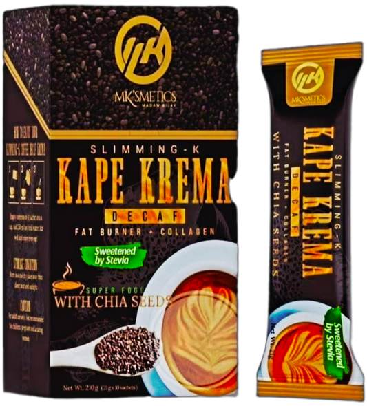 MK'SMETICS MADAM KILAY SLIMMING-K KAPE KREMA DECAF 210G