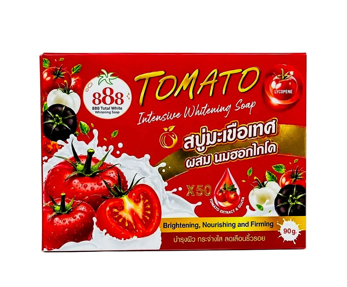 888 TOMATO INTENSIVE WHITENING SOAP 90g