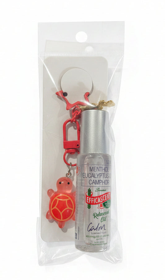 EFFICASCENT OIL ROLL-ON 12ML BAG CHARM/KEYCHAIN