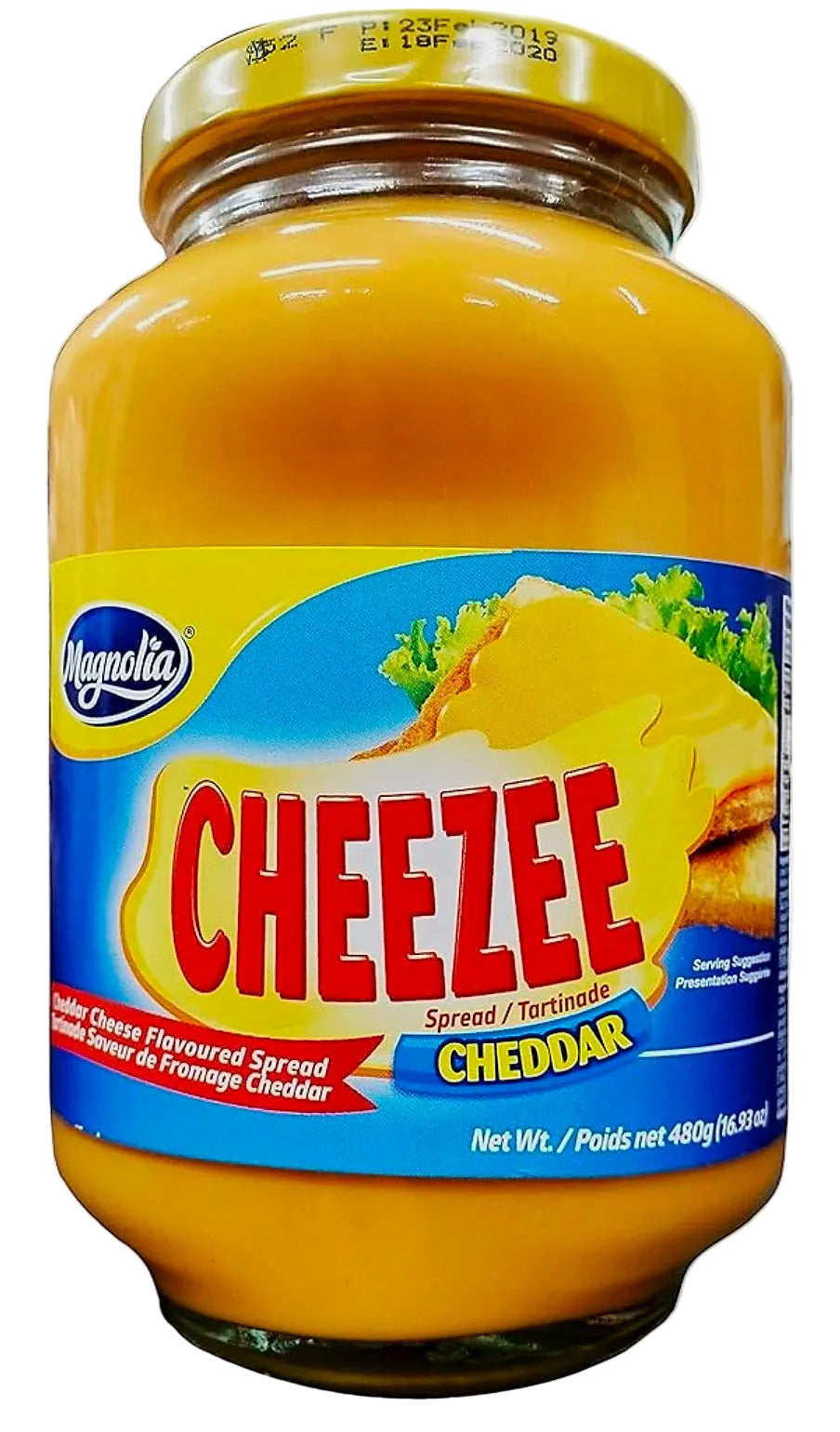 Magnolia CHEEZEE CHEDDAR SPREAD Plain 480g (10/05/26)
