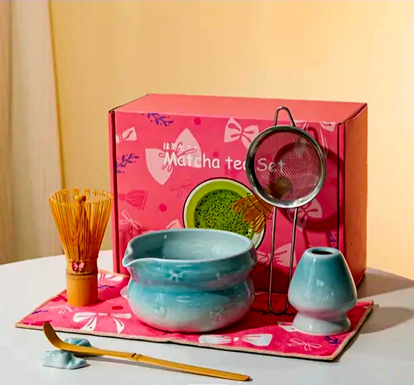 Japanese COMPLETE MATCHA TEA SET (Gift Pack)