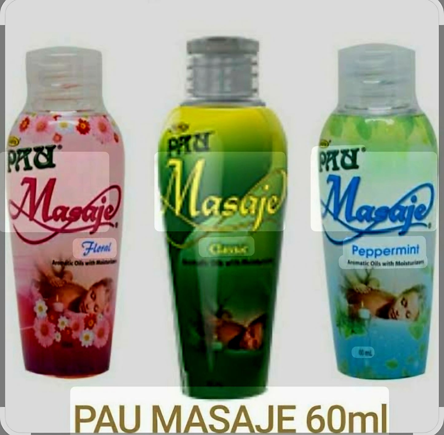 Pau Masaje ORANGE (Aromatic Oil with Moisturizer) 60ml
