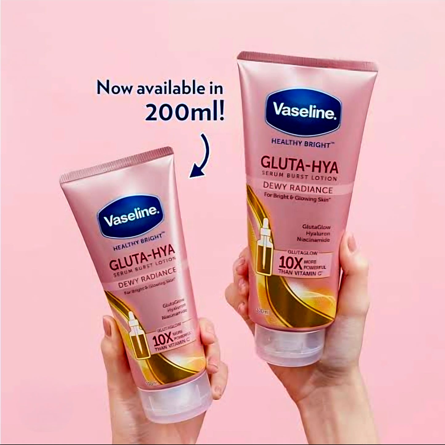 Vaseline Healthy Bright GLUTA-HYA Serum-in-Lotion DEWY RADIANCE 200ml