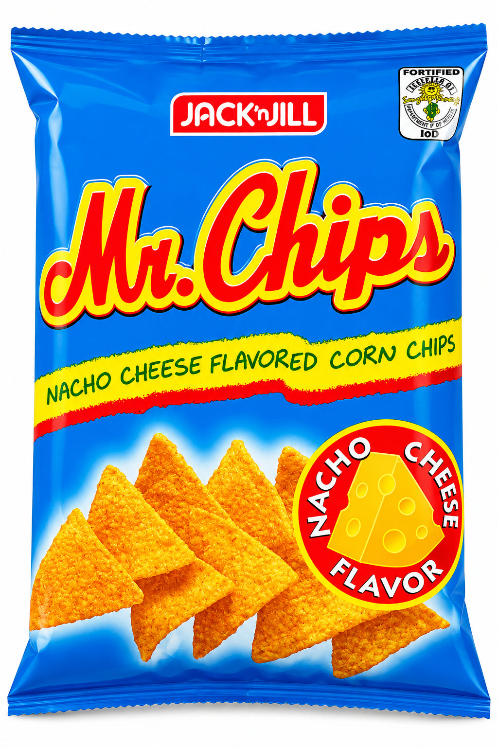 JACK&JILL MR.CHIPS NACHO CHEESE 100G (05/07/27)