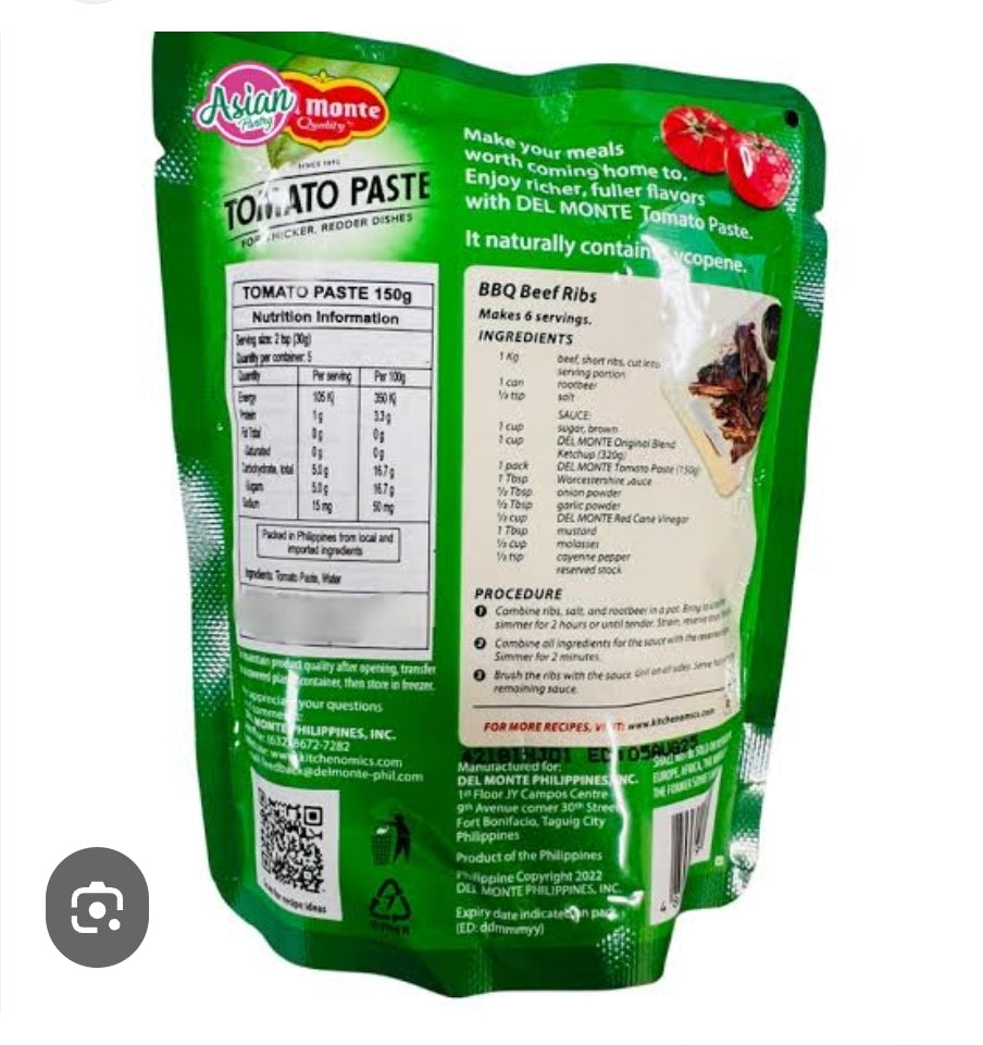 Del Monte TOMATO PASTE 150g
