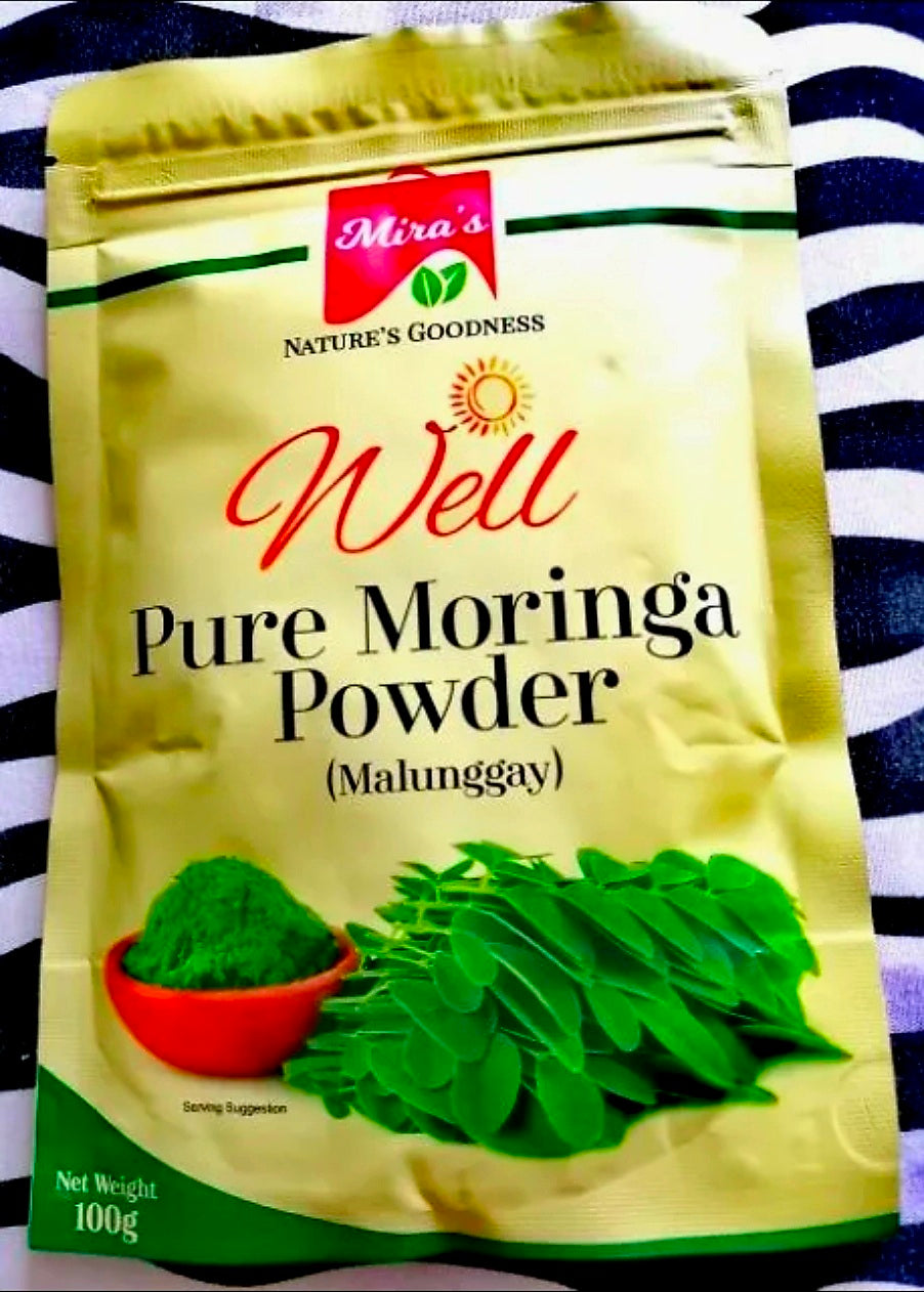Mira's Nature's Goodness PURE MORINGA POWDER (Malunggay) 100g