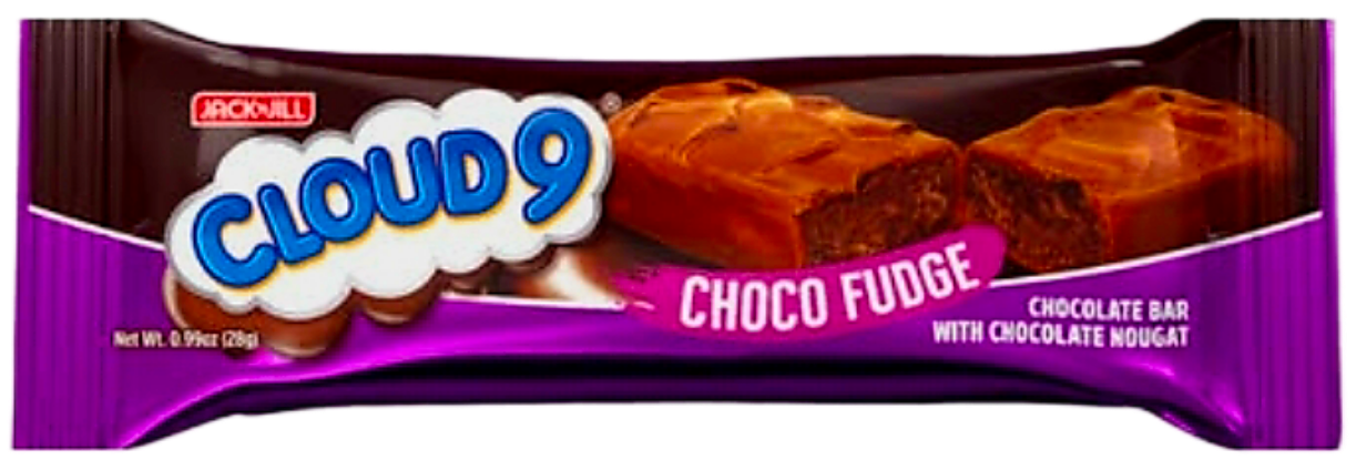 JACK&JILL CLOUD9 CHOCO FUDGE 28G×12-BARS (BOX)
