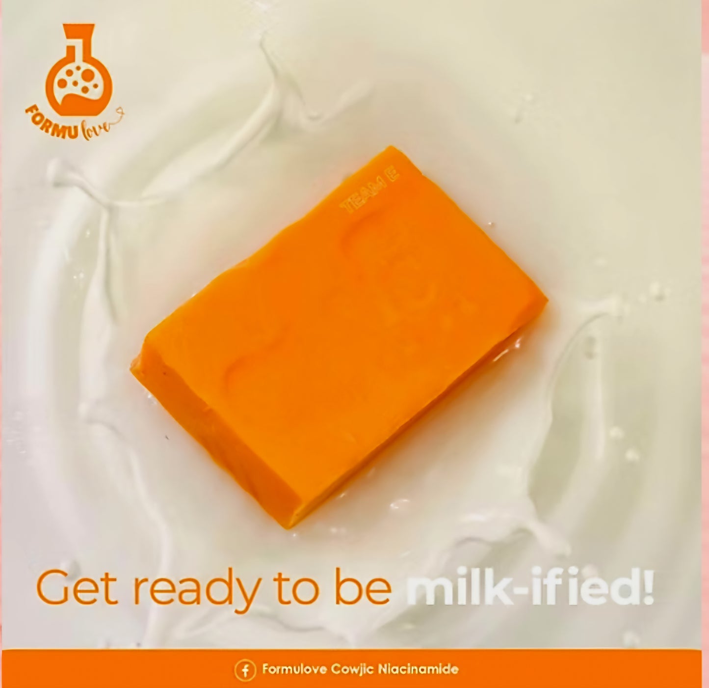 COWJIC Niacinamide Milk Soap 80g×5pcs (5-PACK)