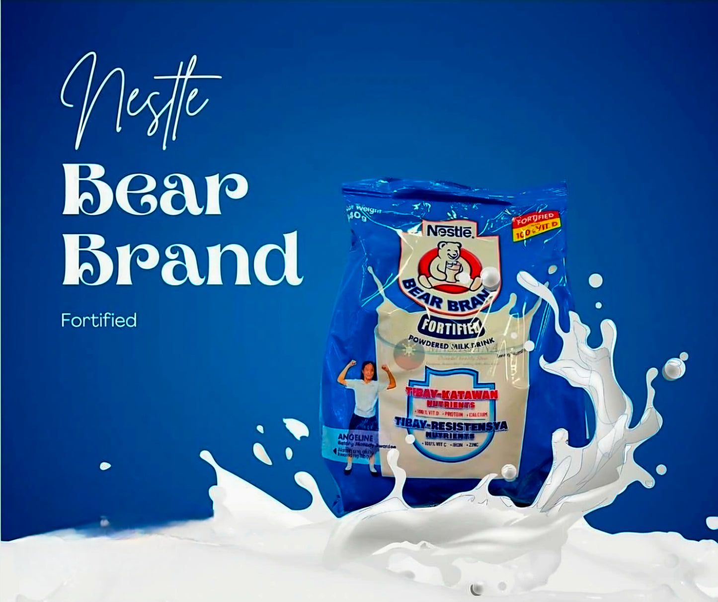 Nestle BEAR BRAND Powdered Milk 840g