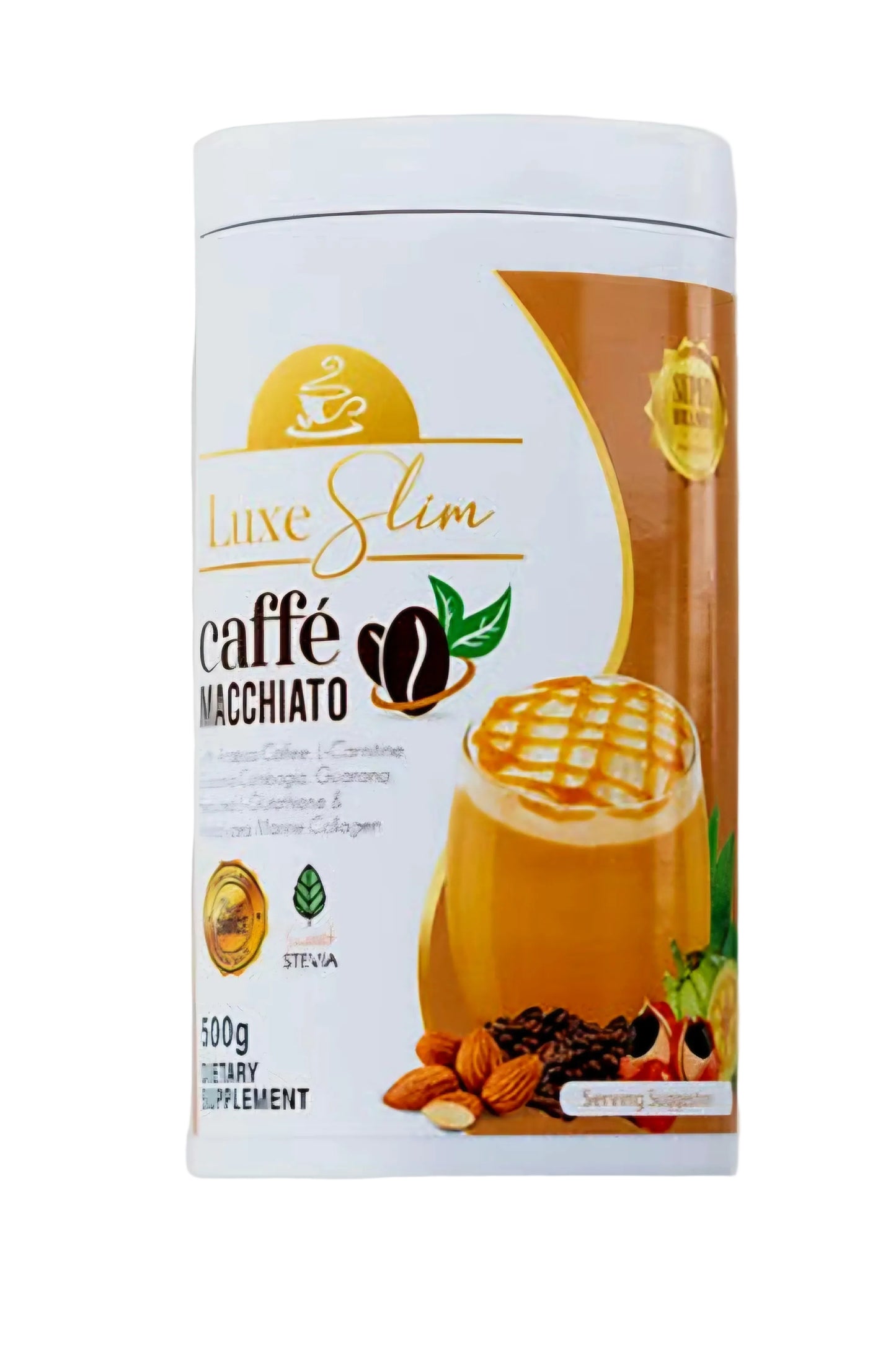 Luxe Slim CAFFE MACCHIATO Half-Kilo Tub 500g