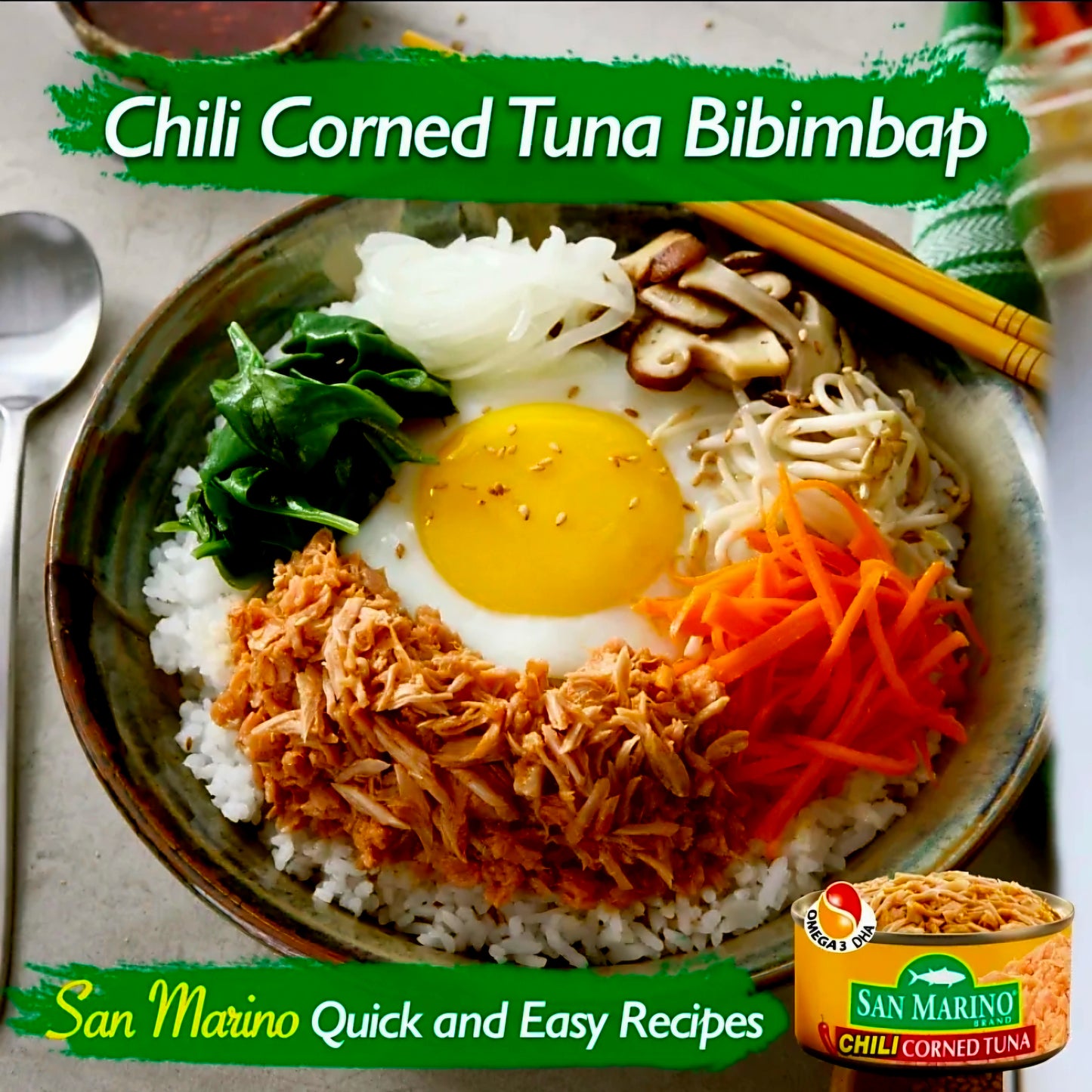 San Marino CHILI CORNED TUNA 180g (Easy-Open-Can)