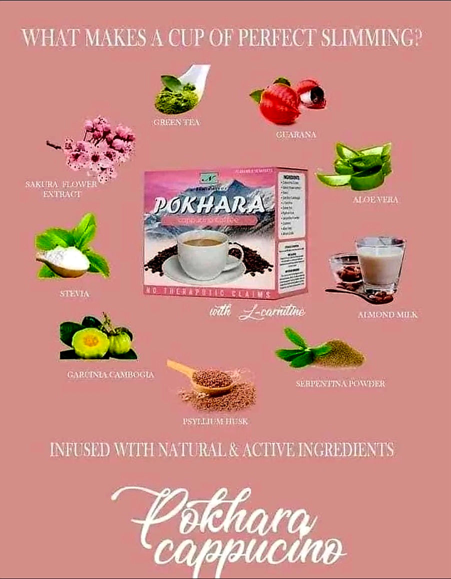 Namiroseus POKHARA Cappuccino Coffee 21g x 10-sachets