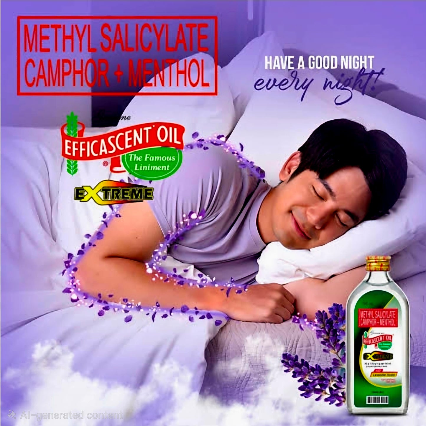 Efficascent Oil EXTREME with Lavender Scent 100ml