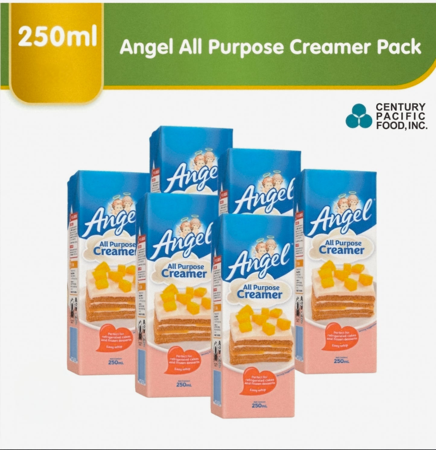 Angel ALL PURPOSE CREAMER 250ml TETRA PACK