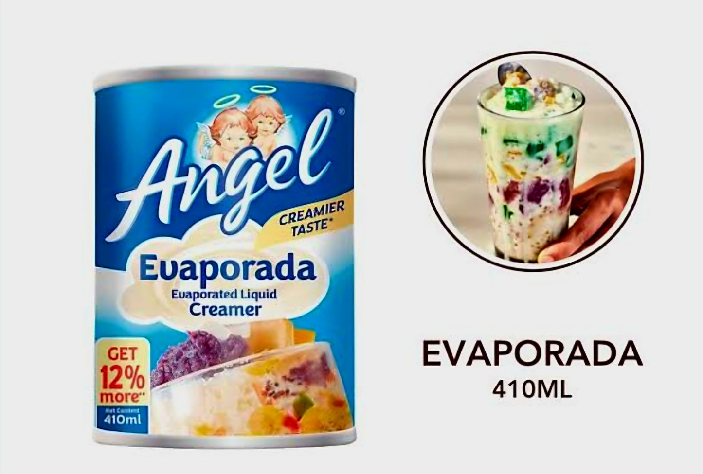 ‼️PROMO‼️Angel EVAPORADA (Evaporated Liquid Creamer) 410ml BBD: FEBRUARY2026 (OVERSTOCK!)