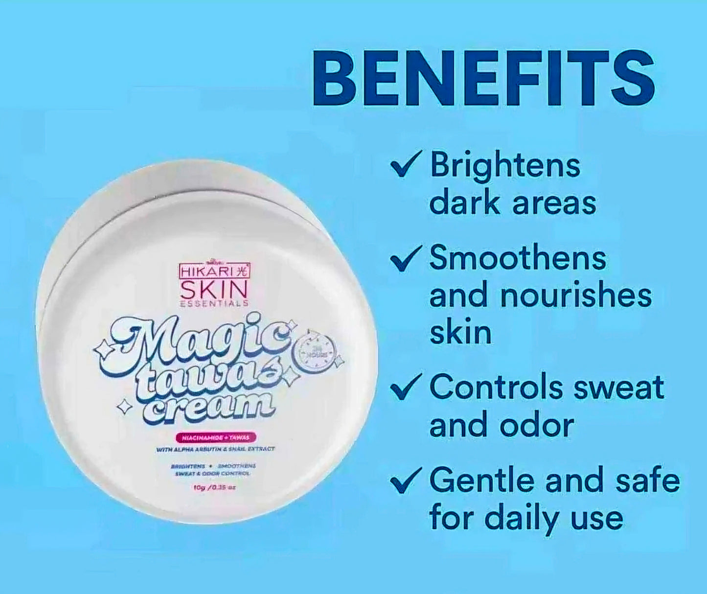 Hikari Skin Essentials MAGIC TAWAS CREAM 10g