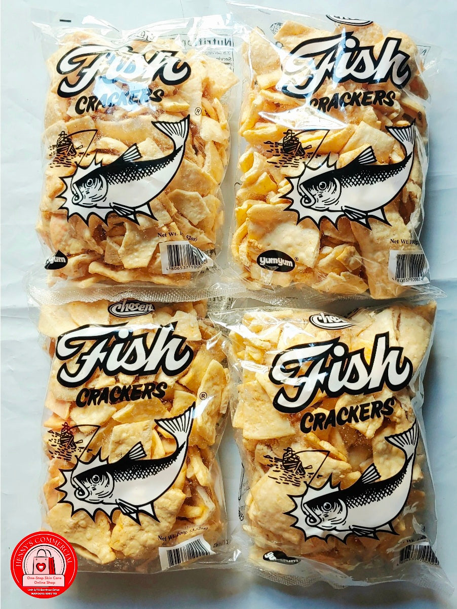 YUMYUM CHOSEN FISH CRACKERS 100G